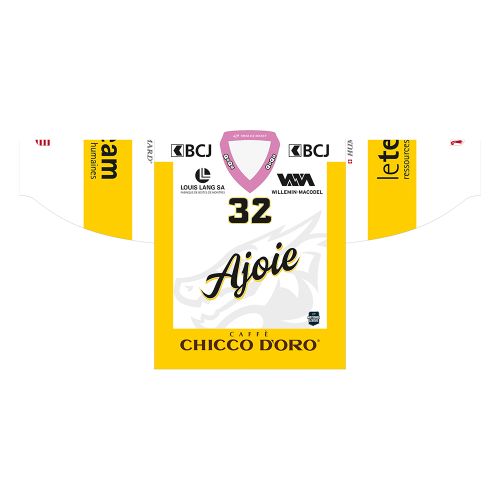 HC Ajoie Maillot extérieur 25/26 réplique
